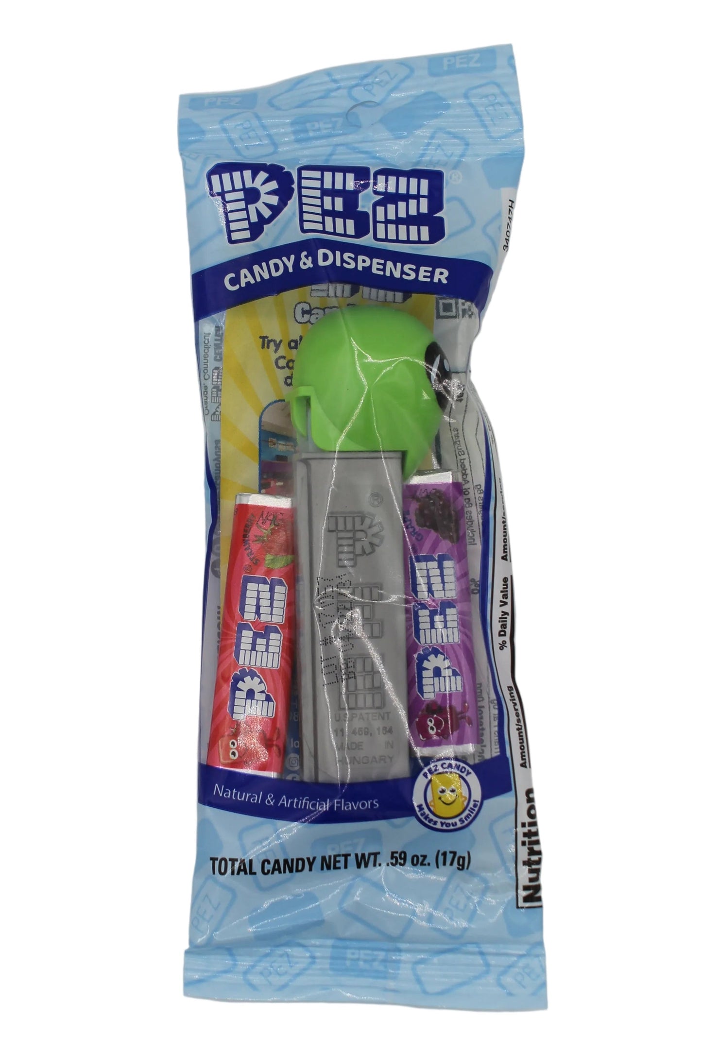 NEW! 2026 Alien Pez, Mint in Bag or Loose! NOW IN NEW UPDATED Blue Toned Packaging!