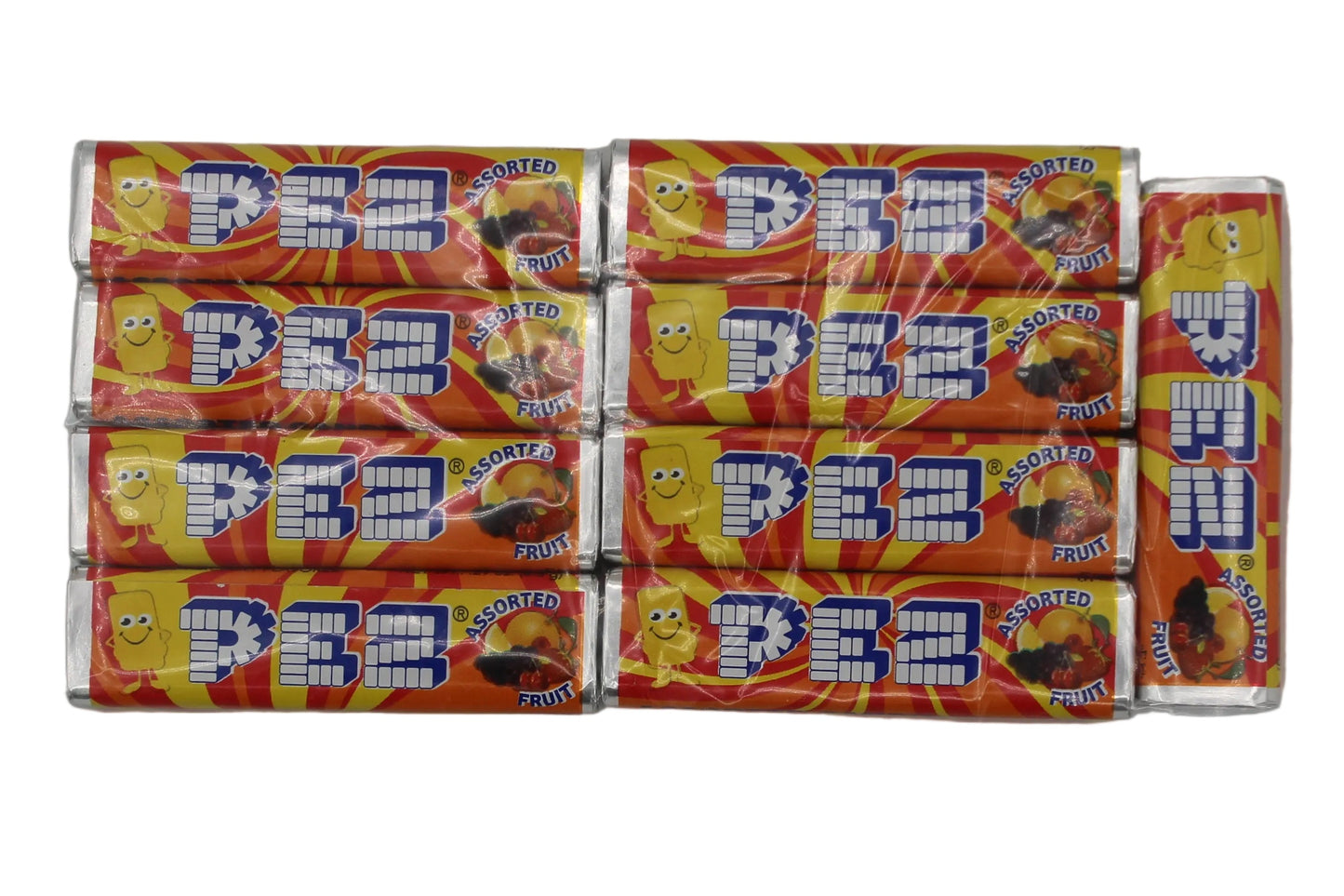 BONBONS PEZ SAVEURS FRUITS ASSORTIES (pas de commandes internationales s'il vous plaît)