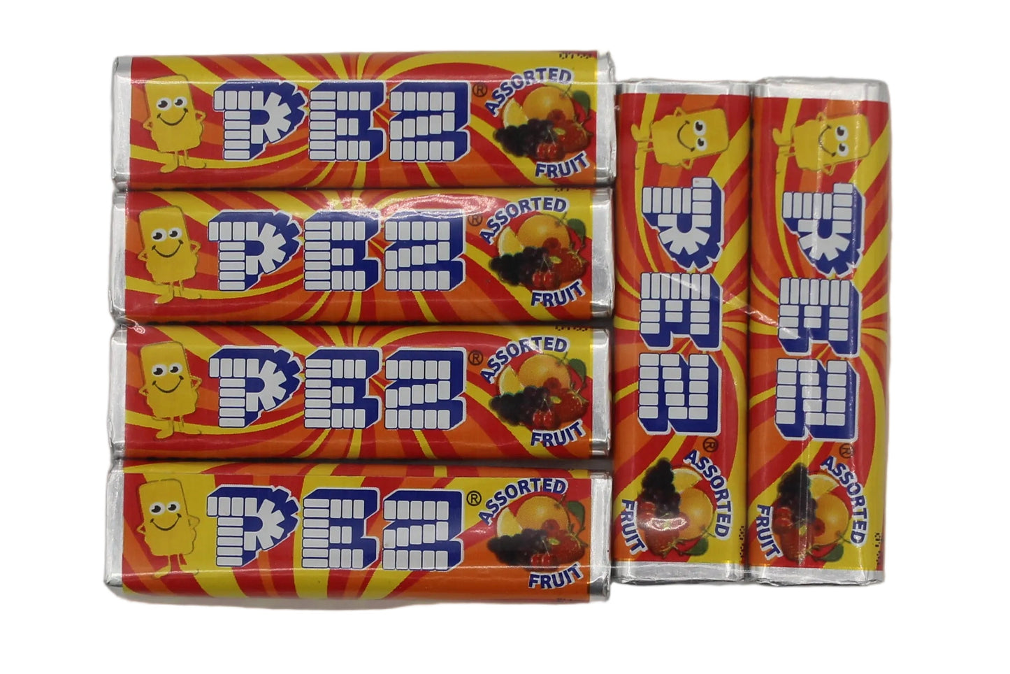 BONBONS PEZ SAVEURS FRUITS ASSORTIES (pas de commandes internationales s'il vous plaît)