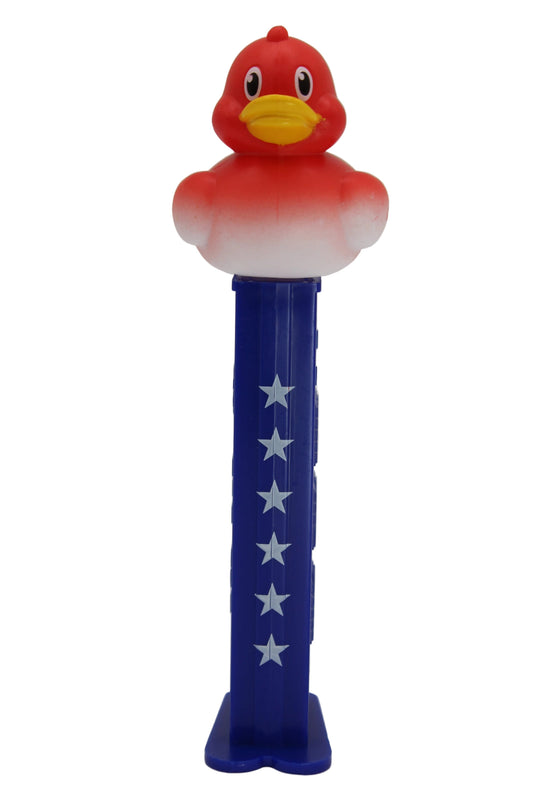 NEW! 2026 Red White & Blue Duck Pez, Exclusive Pez, Mint on Card or Loose!