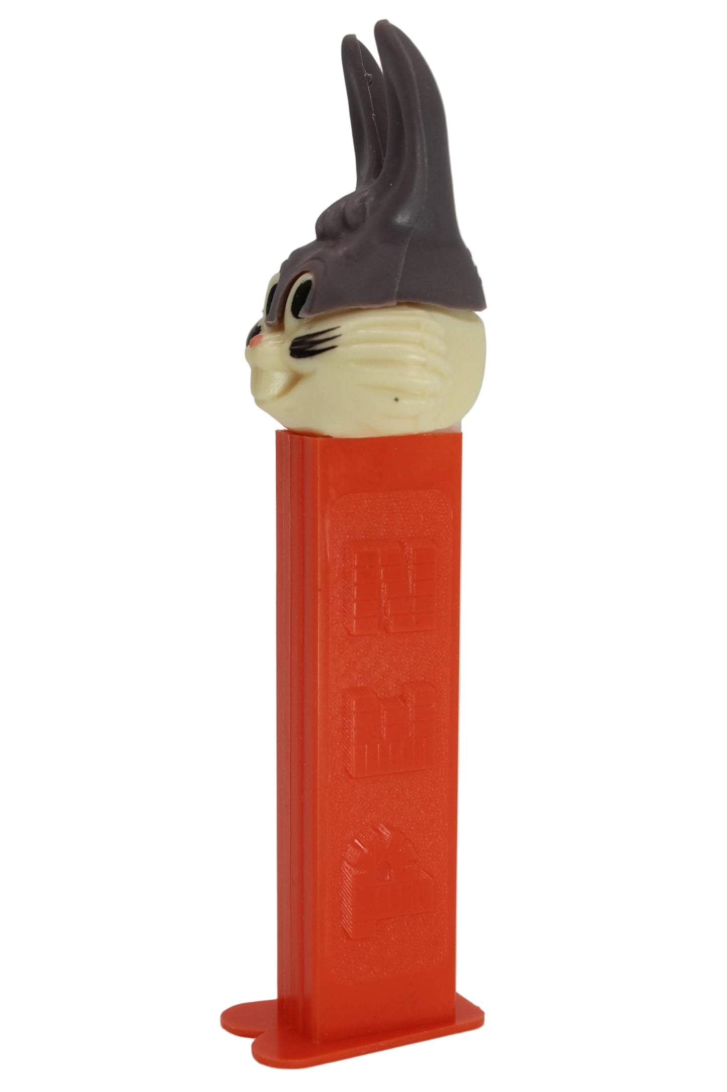 Bugs Bunny A Pez, Warner Bros, Thin Feet, on Orange Austria 3.9 Stem, Loose