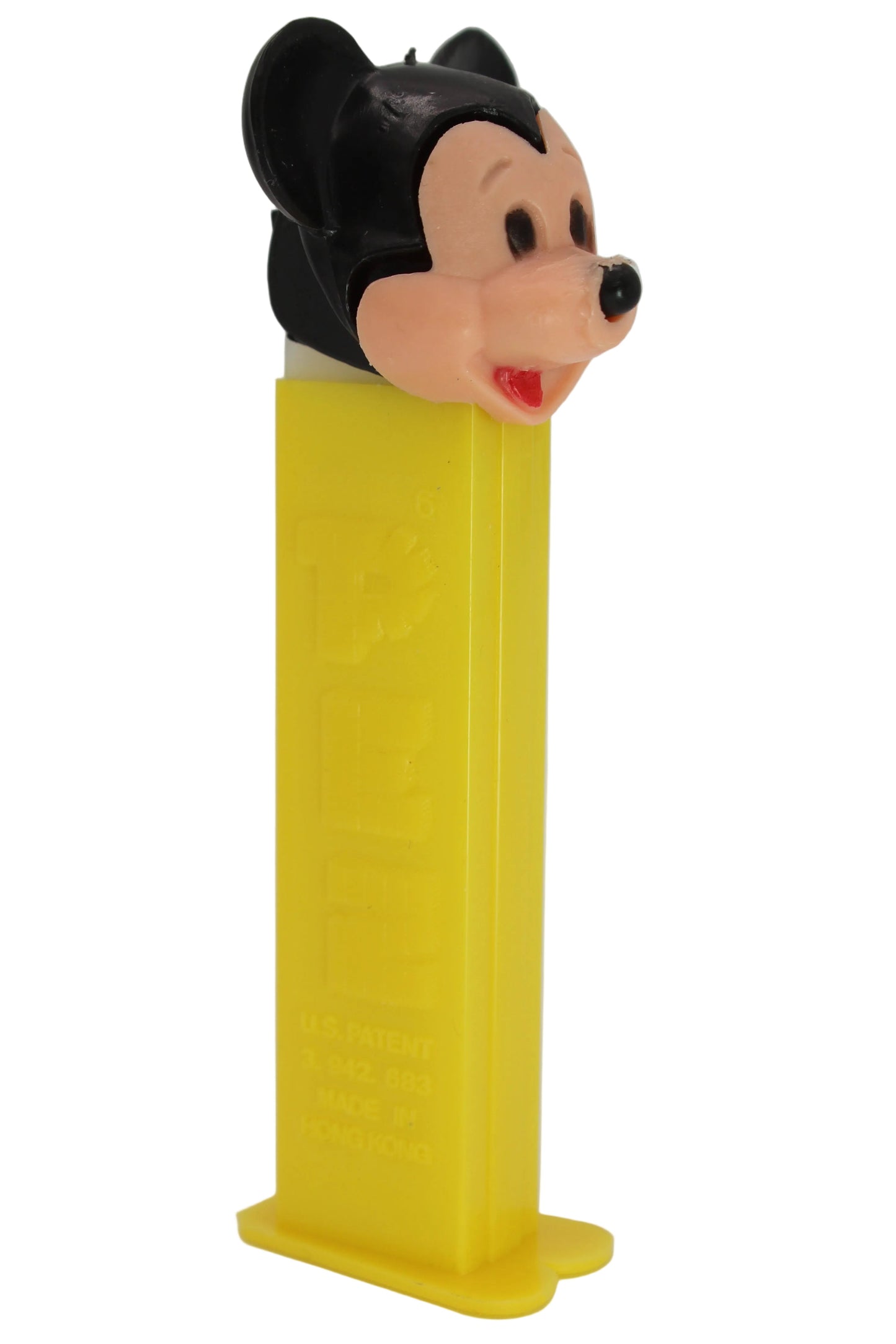 Pez de Mickey Mouse, Disney, tallo amarillo con pies delgados, Austria, 1989, suelto