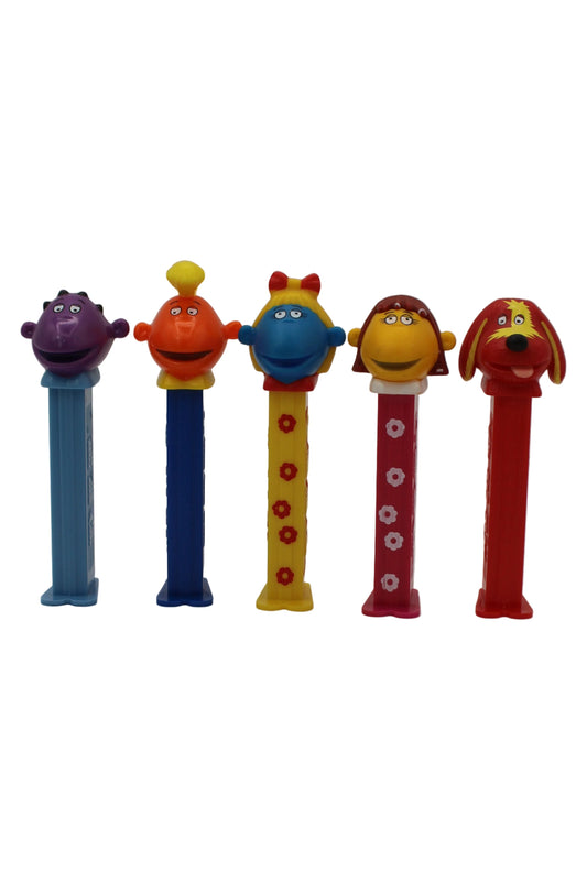 Pez Fantôme Cristal Incolore sur Tige Bleue, Naughty Neil, Fait Partie de l'Offre Pez n°72, Vrac