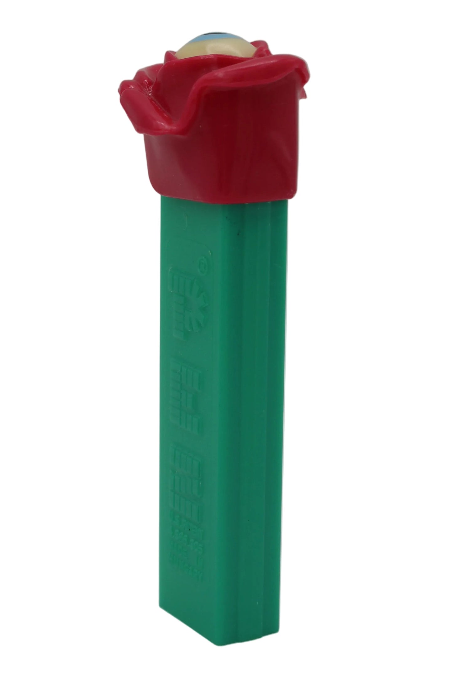 Peter Pez Clown Pez en tallo rojo, Versión B, Eslovenia, Suelto