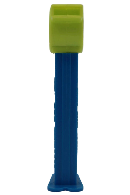 Pez Sifflet d'arbitre, rouge et jaune avec boucle rouge sur tige verte, en vrac