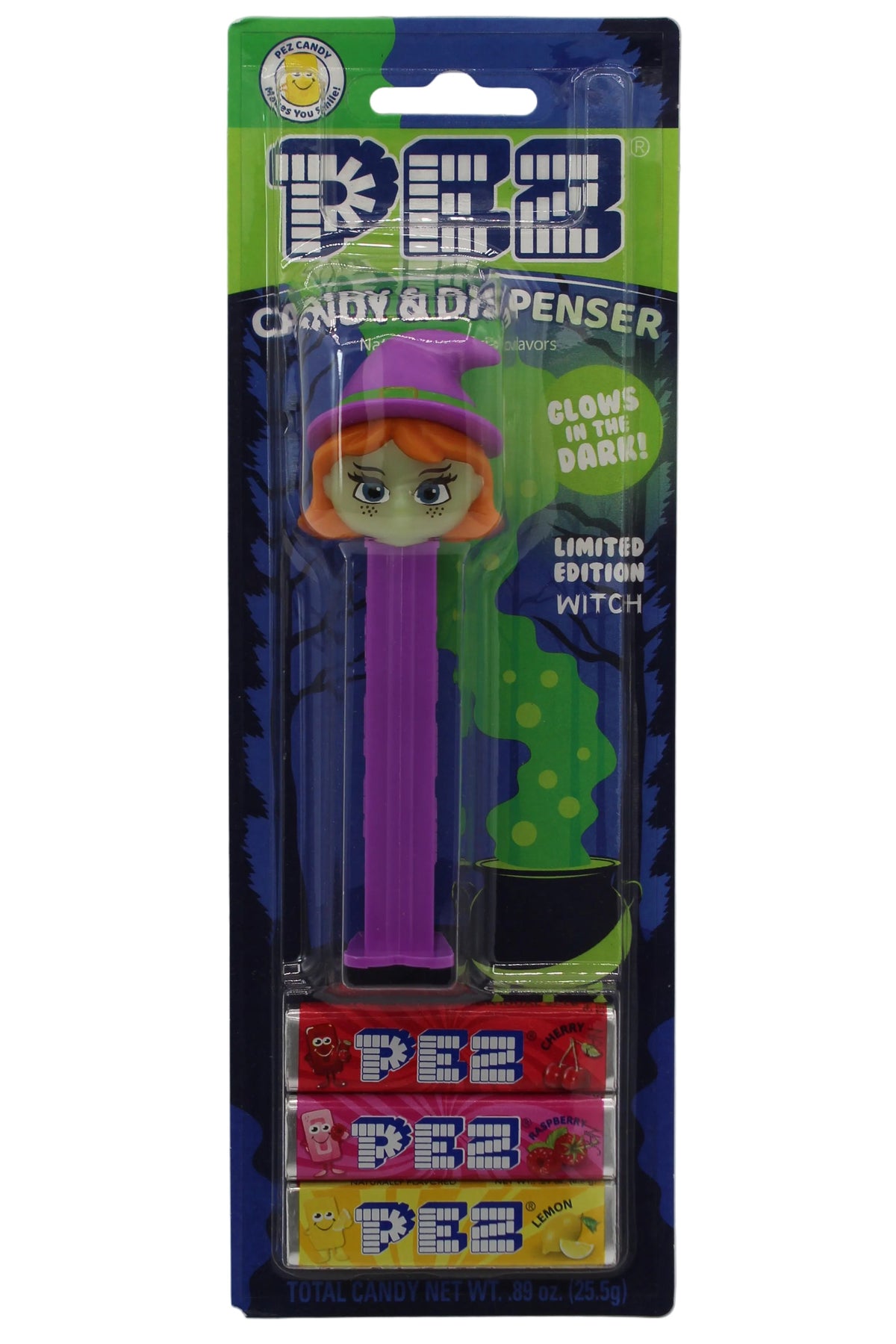 NEW! 2026 Cute Witch, Glow in the Dark, Pez, Exclusive Pez, Mint on Card or Loose!