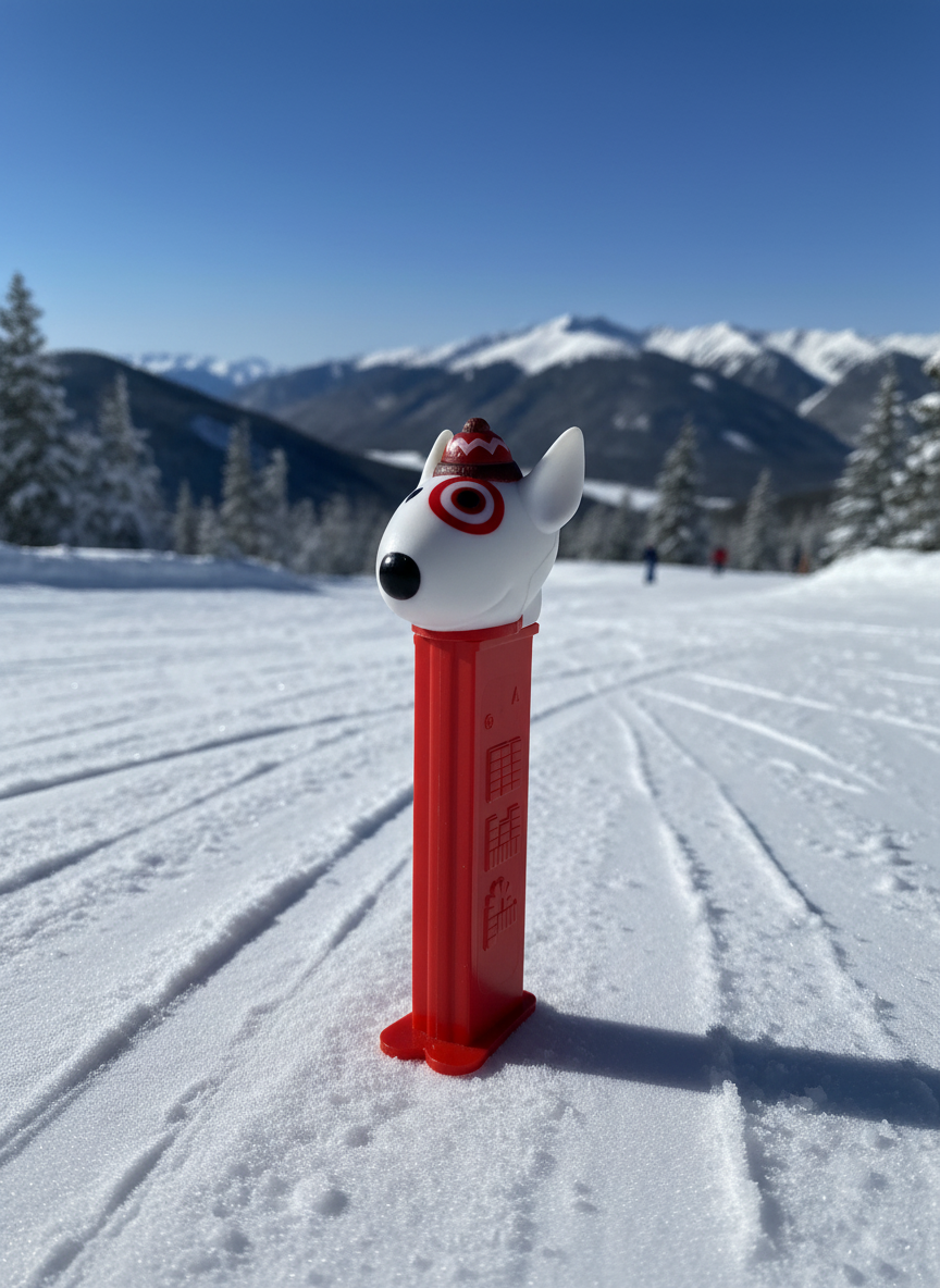 NEW! 2025 Target Bullseye Christmas Pez