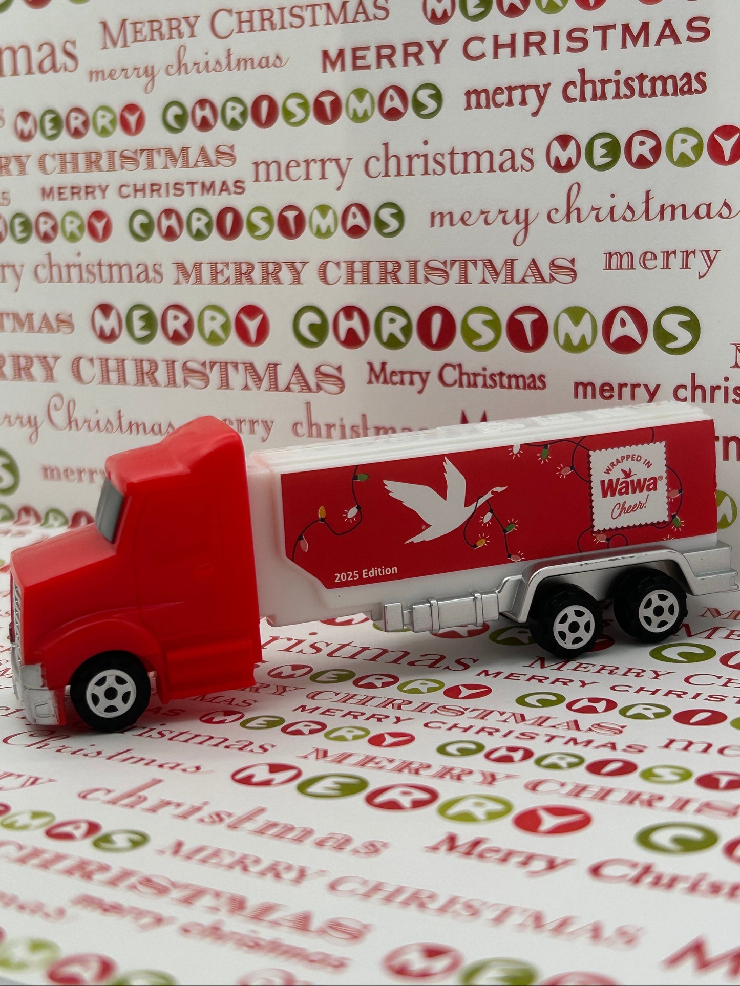 Wawa Hauler Pez, 2025 Wrapped in Wawa Cheer! Loose or Mint on Card!