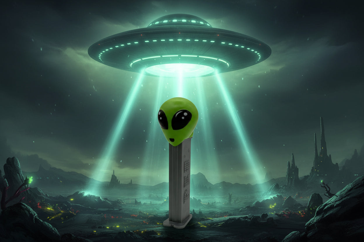 NEW! 2026 Alien Pez, Mint in Bag or Loose!