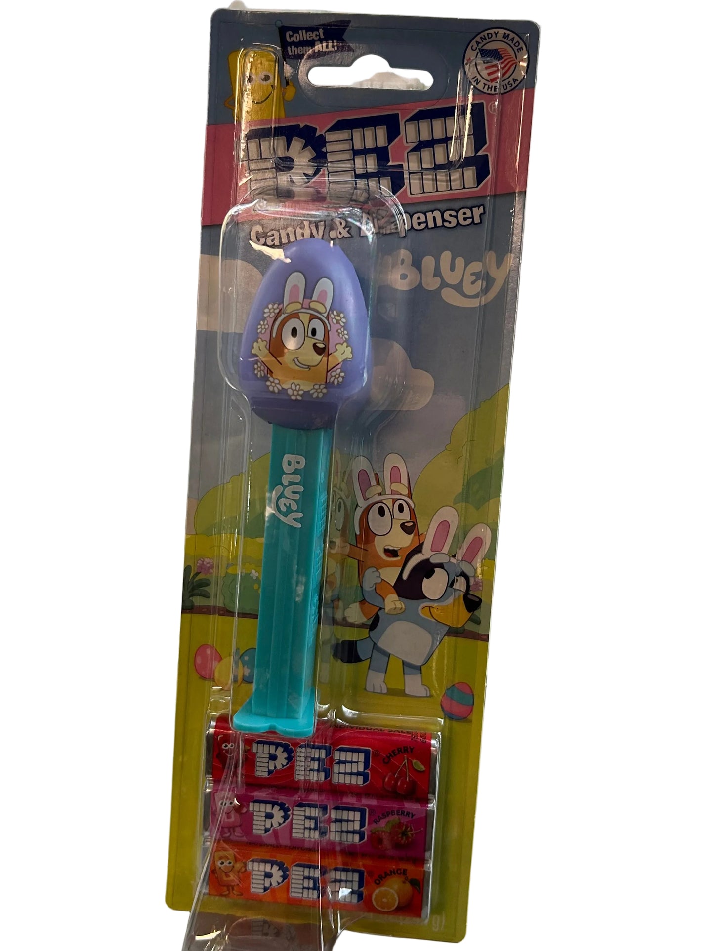NEW! 2026 Bingo Pez, Bluey, on Easter Packaging - Extremely LOW IN MIX- ! Loose or Mint on Card!