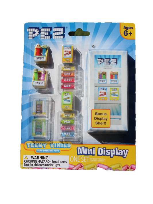 Pez Teeny Tinies Mini Display Set, Mint on Card IN STOCK NOW!