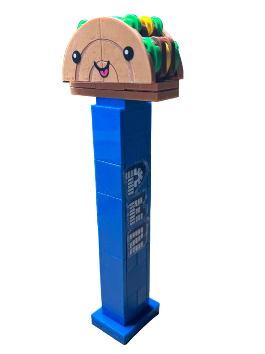 Pez Treats Taco Block Build Set, Fully Assembled Or Mint in Box! BACK IN STOCK!