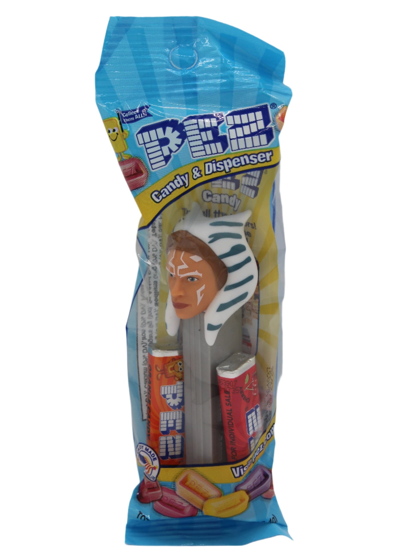 Ahsoka Pez, Star Wars, 2023, Loose or Mint in Bag!