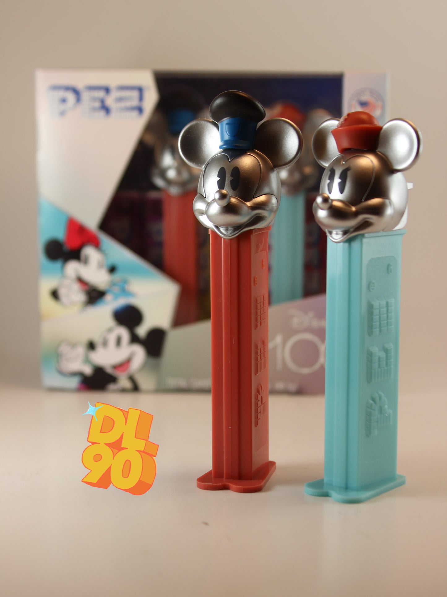 Retro Mickey & Minnie Twin Pack, Platinum Edition Disney 100th Anniversary, Loose or Mint in Twin Pack!  BACK IN STOCK