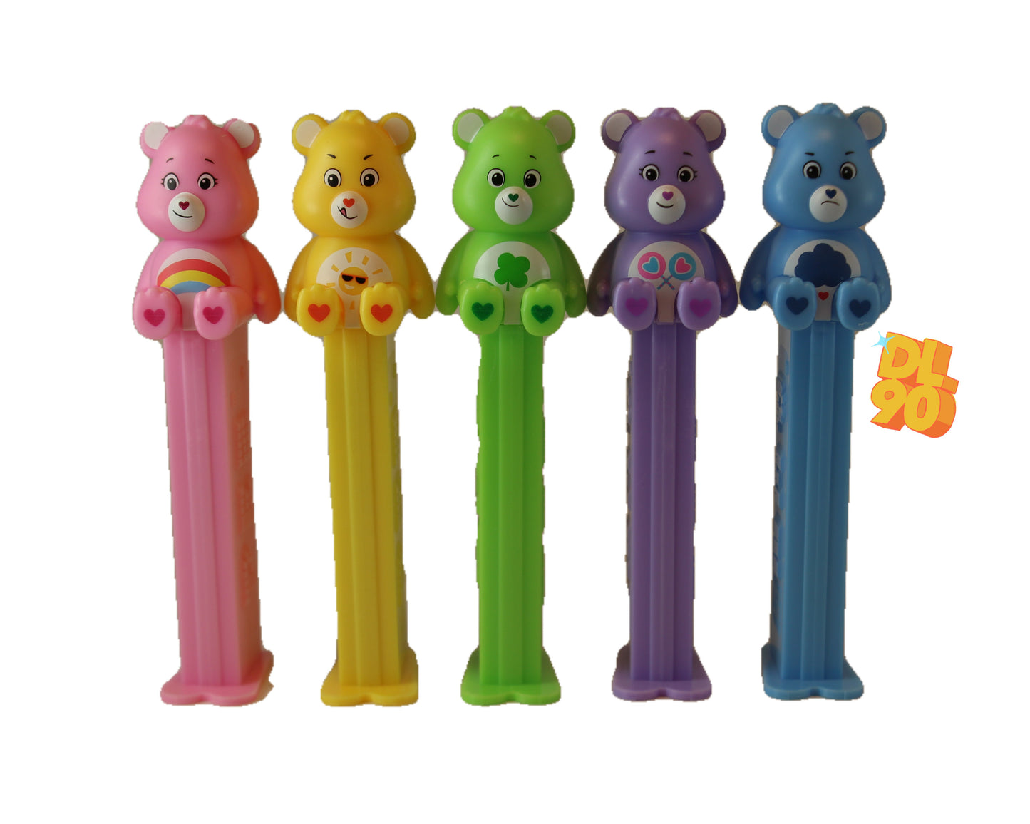 Care Bears Pez, Complete Set of 5, 2022 Loose or Mint in Bag!