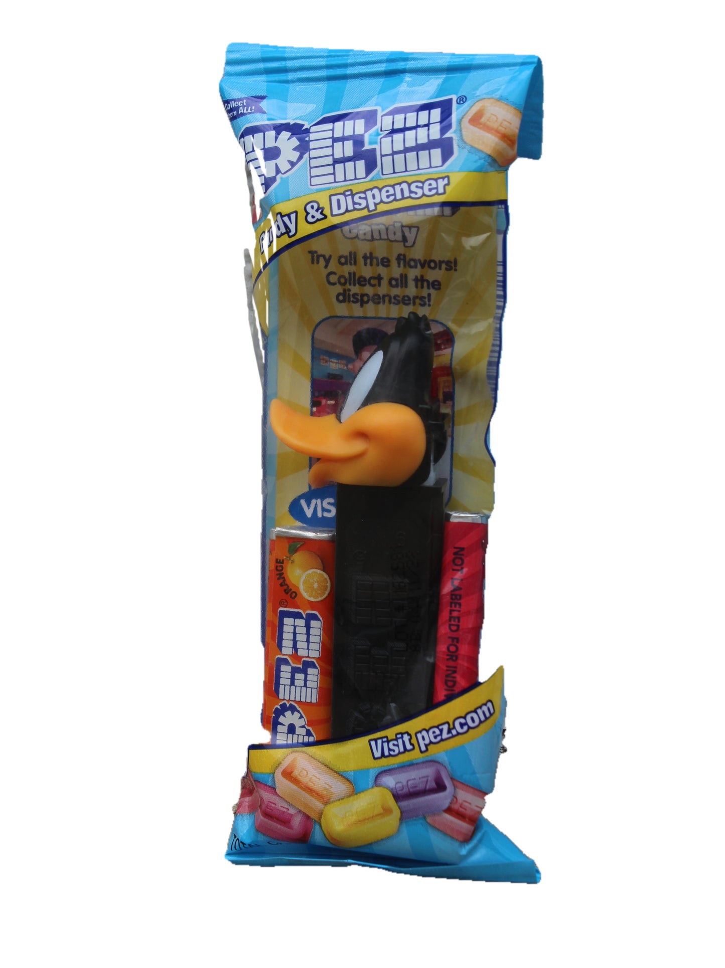 Daffy Duck Pez, 2023 Looney Tunes, Warner Bros, Loose or Mint in Bag!