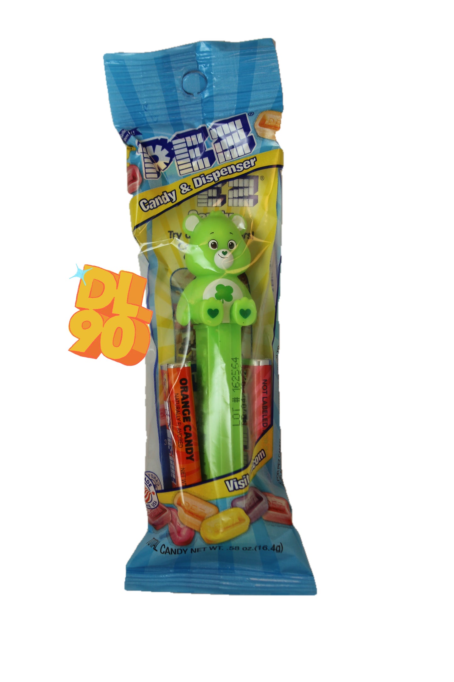 Care Bears Pez. Good Luck Bear Pez, 2023, Loose or Mint in Bag!