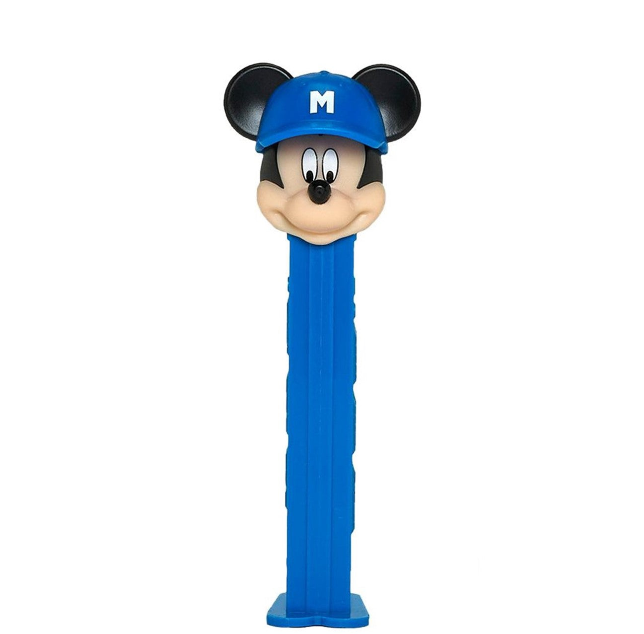 Mickey Mouse Pez, Blue Hat on Blue Stem, 2021, Loose