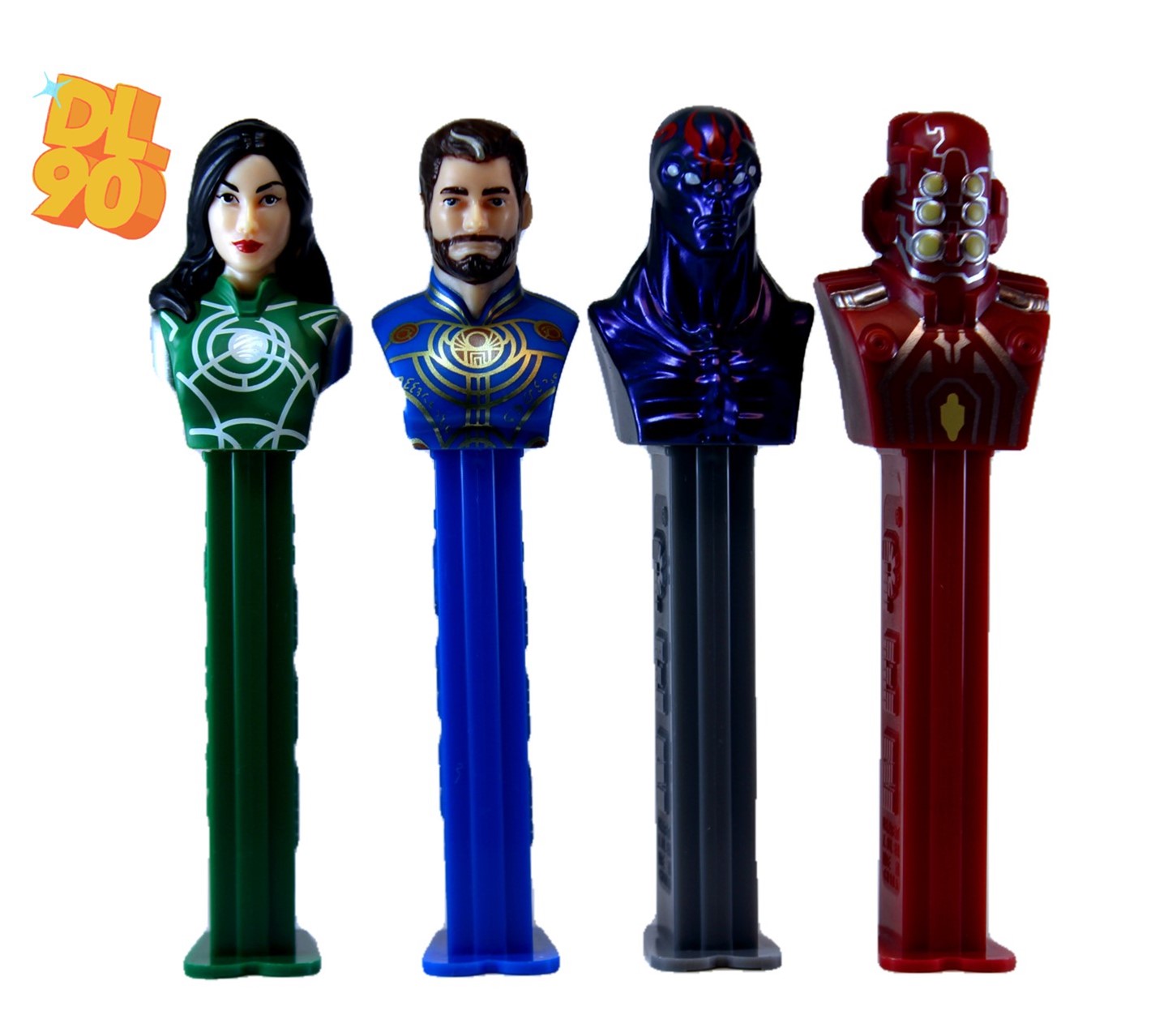 Eternals Pez, Set of 4, Marvel, Loose!