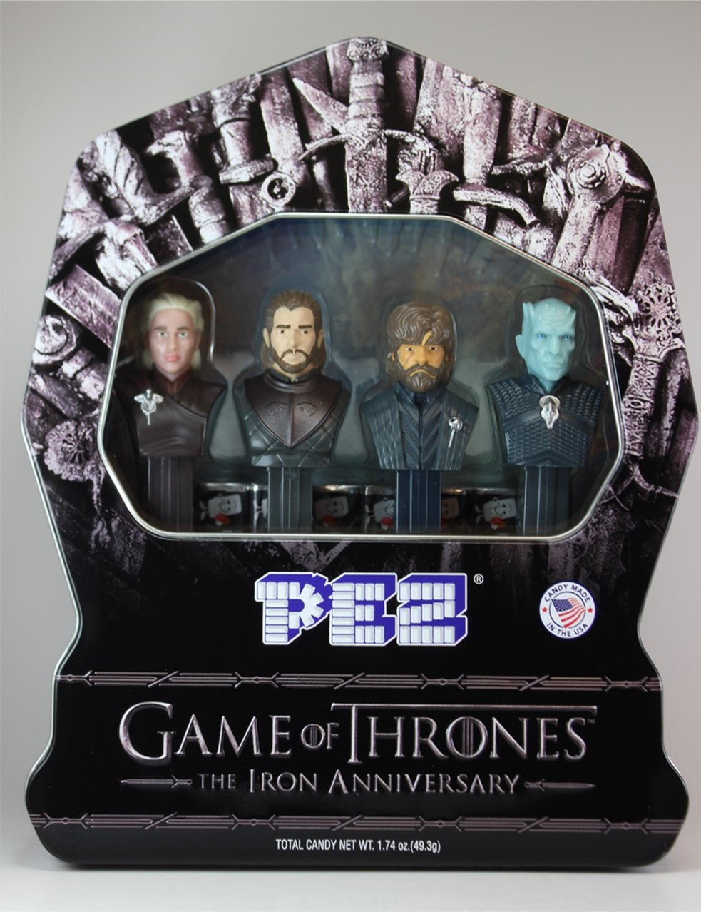 Game of Thrones Pez Gift Set, Loose, Mint in Gift Tin