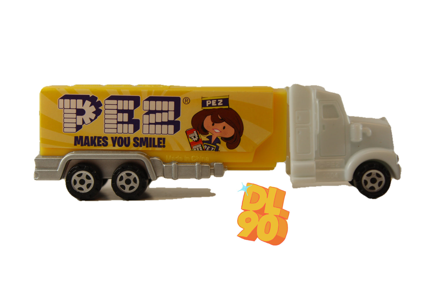 Pez Hauler, Yellow with Pez girl