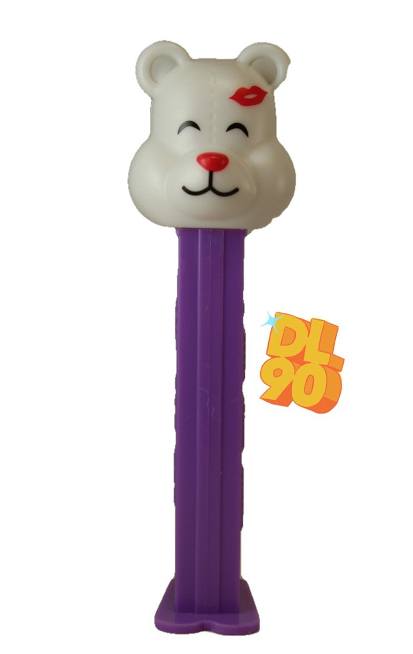 NEW! 2022 Valentine Kiss Bear Pez, Loose!