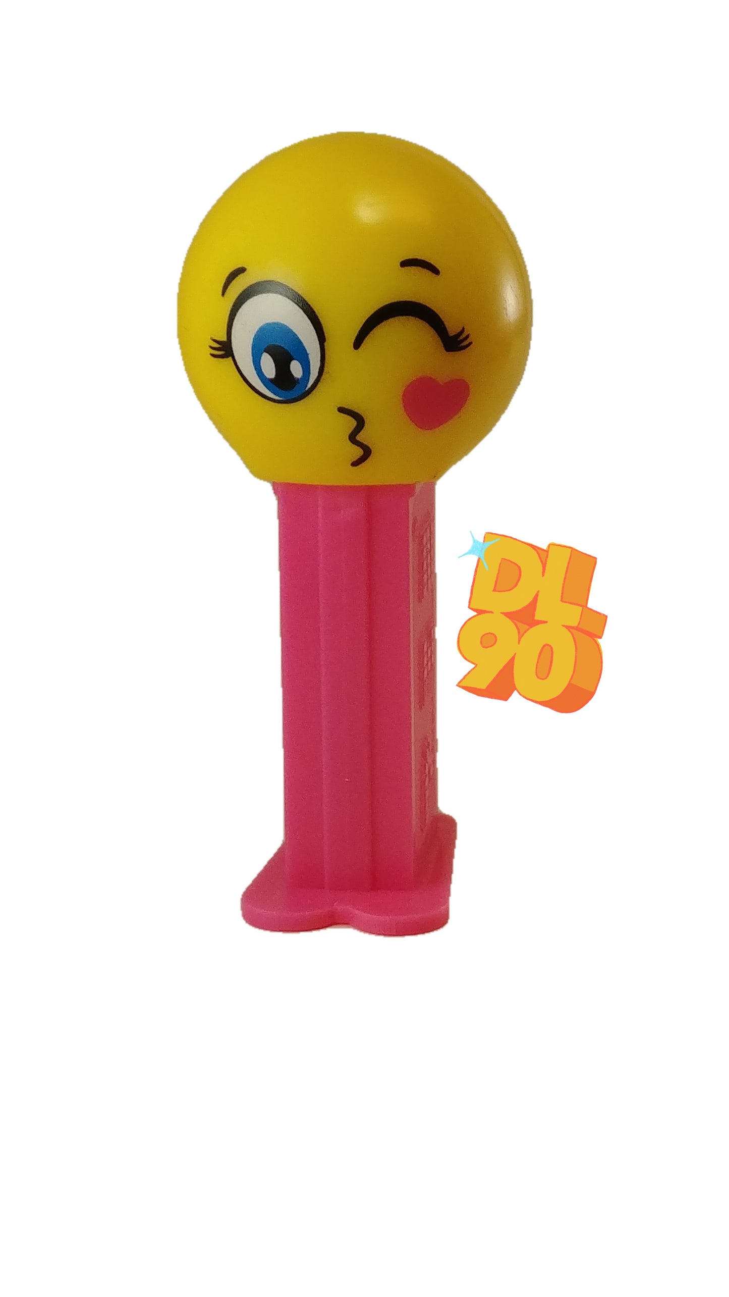 Kiss Emoji Pez on Short Stem, Loose