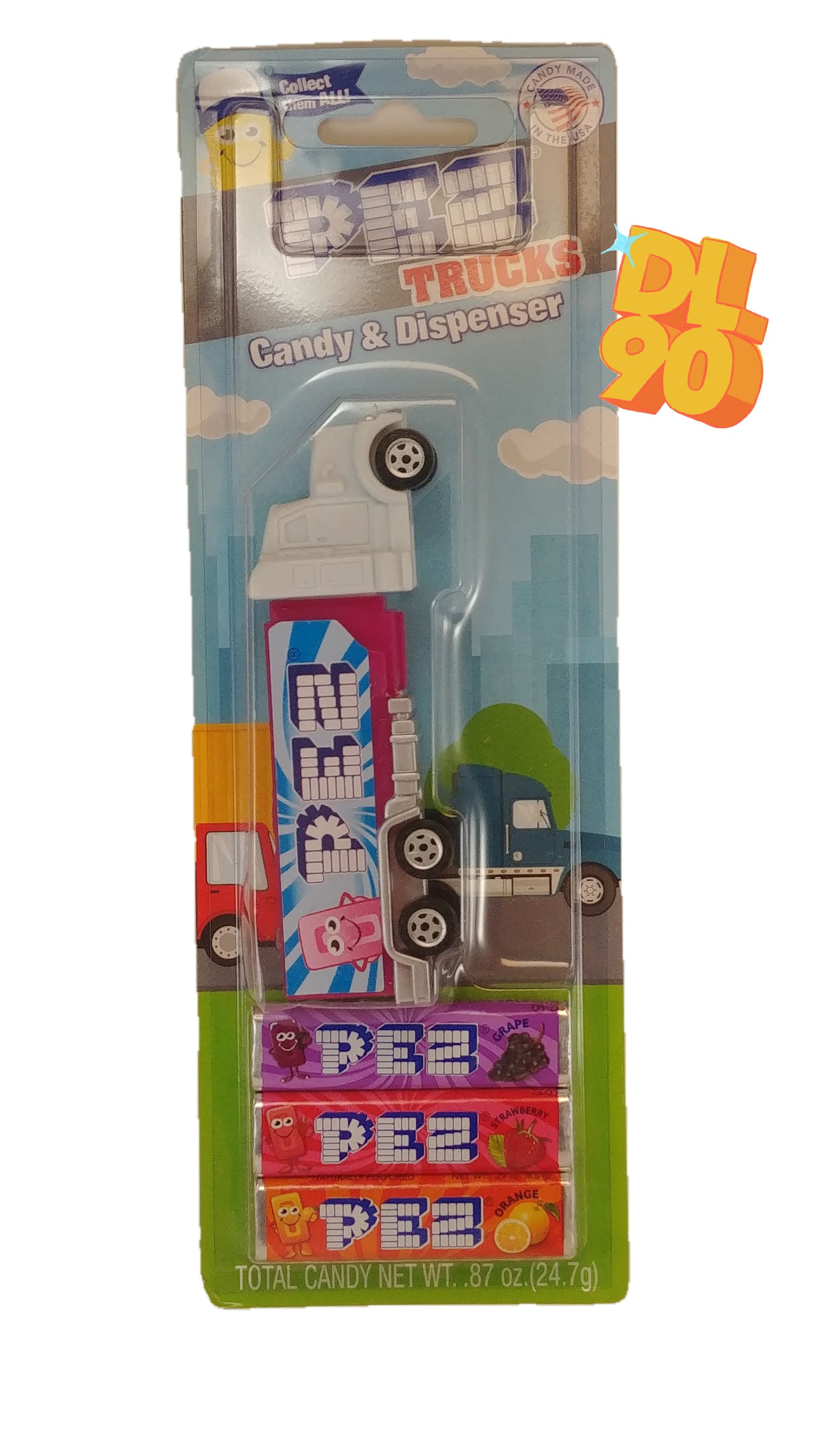 2022 Mascot Hauler Pez with White Cab, Loose or Mint on Card!