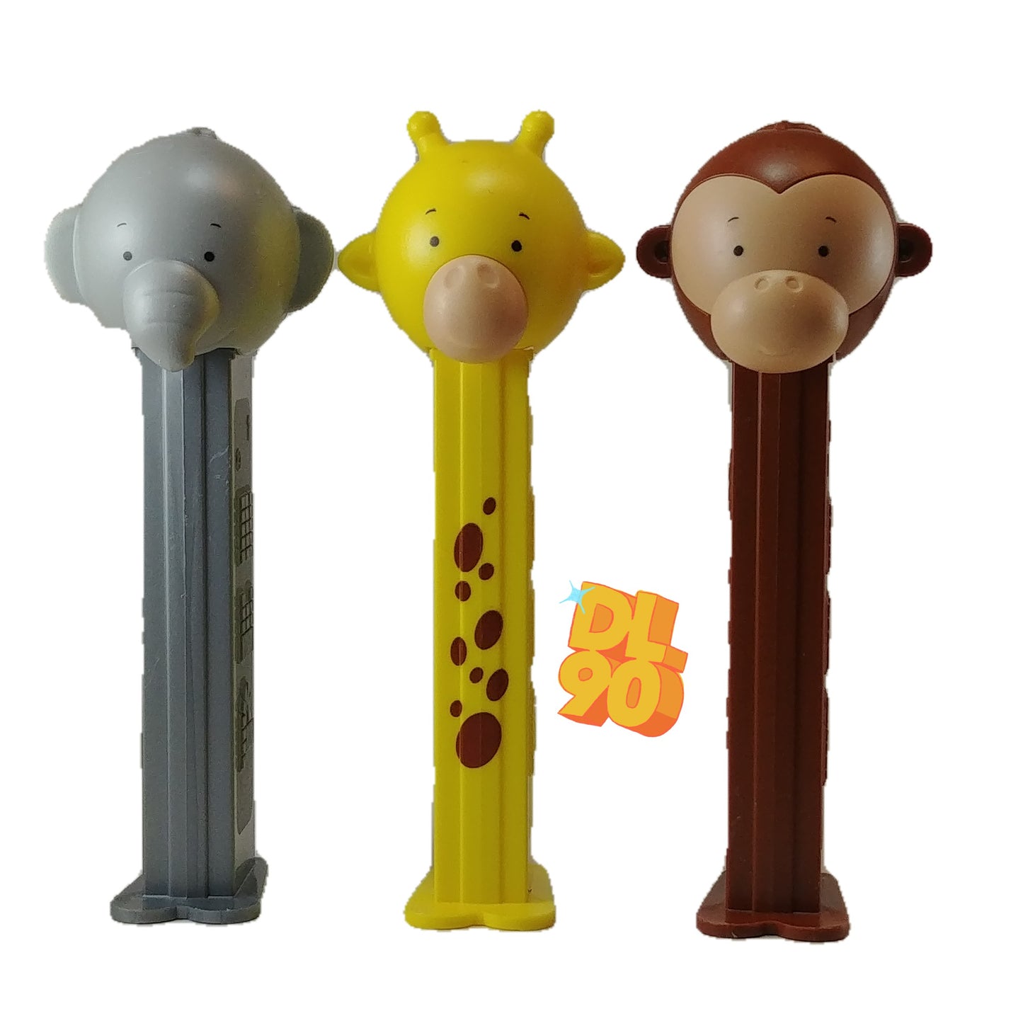 NEW! 2022 Pezimals Pez, Elephant, Monkey and Giraffe! Mint on Card, Loose or Combo!