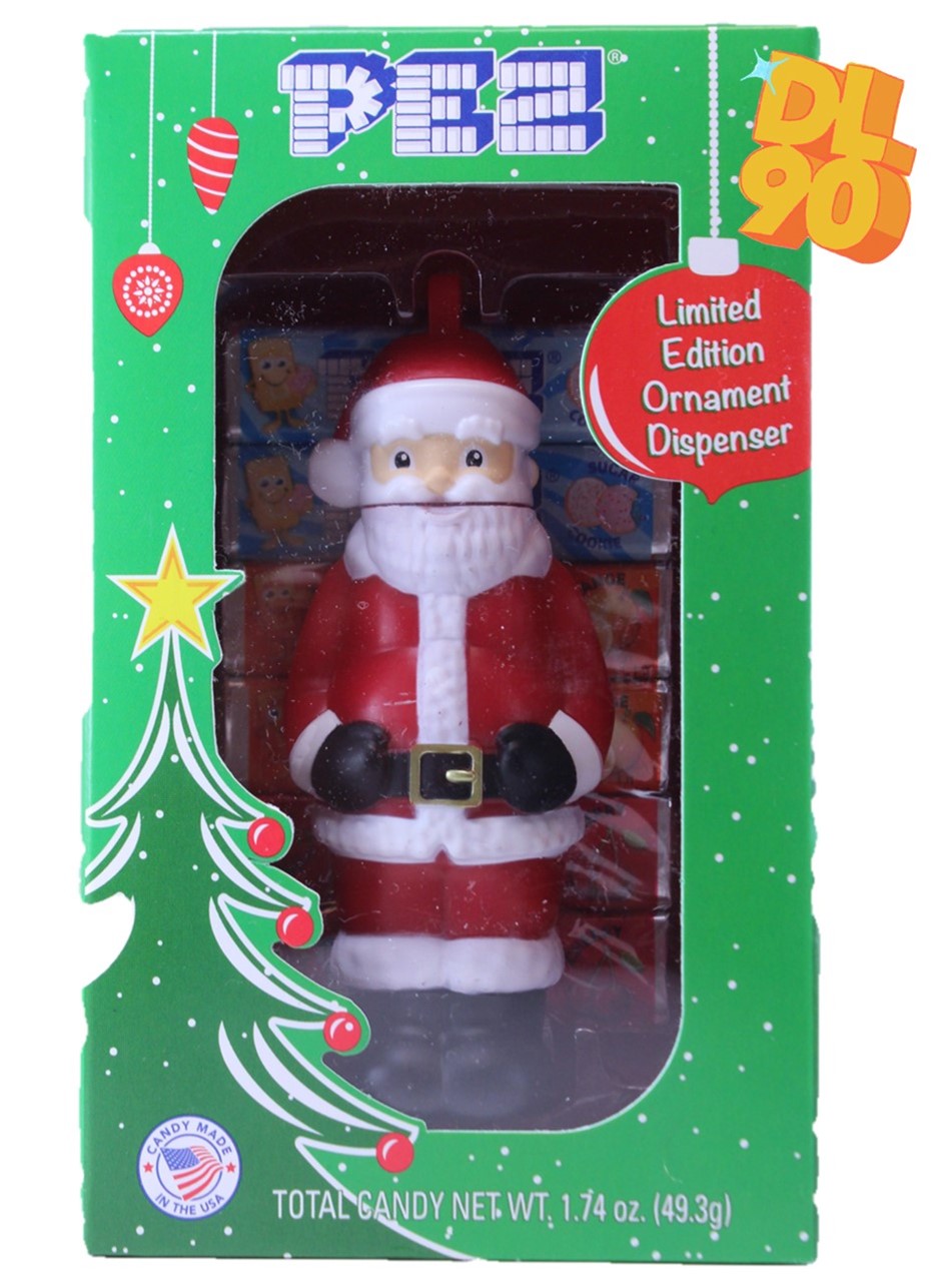 Full Body Santa Pez, Limited Edition Ornament Dispenser, 2021, Mint in Box or Loose!