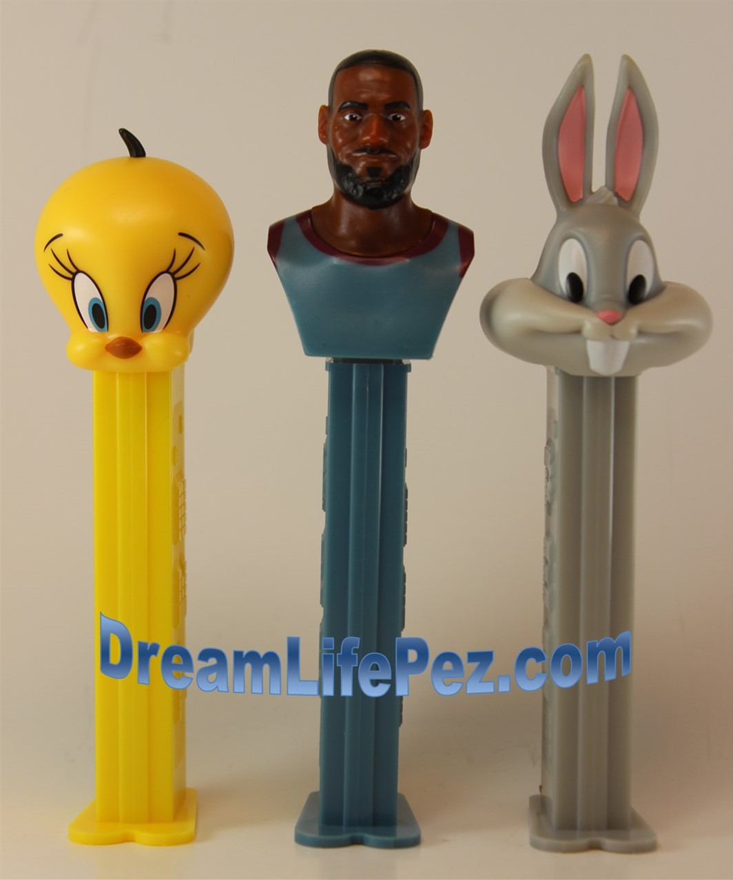 2021 Space Jam Pez, Bugs Bunny, Tweety Bird and LeBron James, Loose