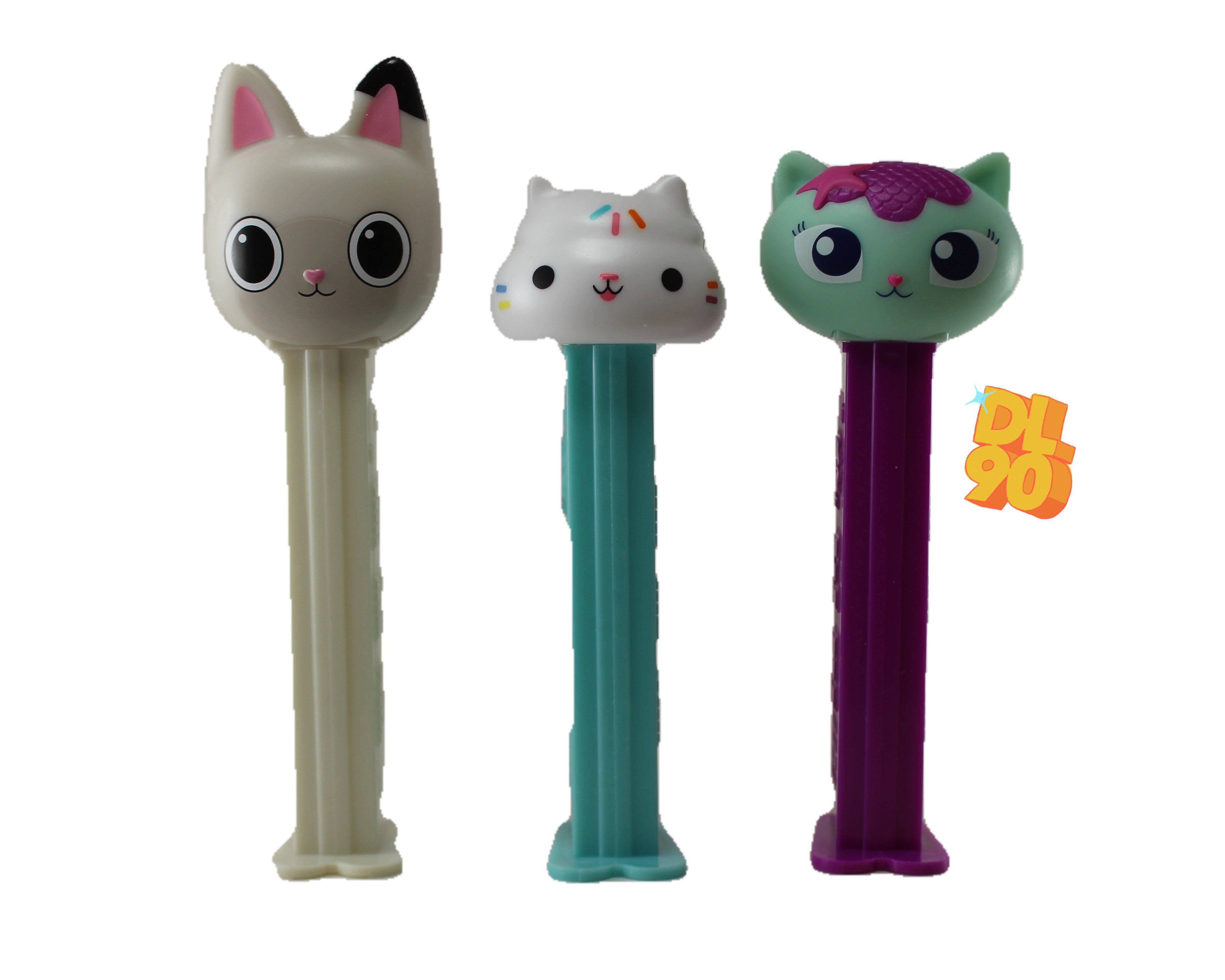 NEW! 2023 Gabby's Dollhouse Pez! Loose, Mint in Bag, Combos and Twin Packs!  Have it your way!