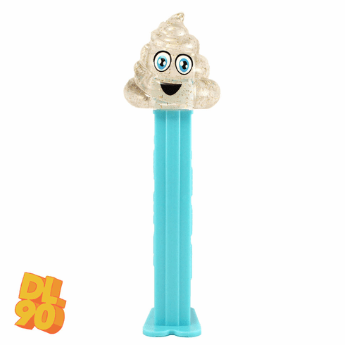 Emoji Crystal Poop Pez, Loose