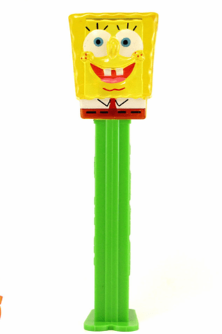 2020 Spongebob Pez, Yellow Crystal, Loose