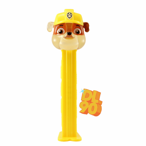 2021 Crystal Paw Patrol Pez, Rubble, LOOSE