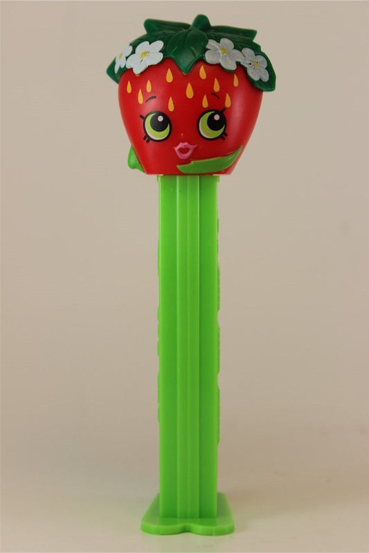 Shopkins Strawberry Kiss Pez, Loose